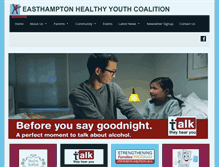 Tablet Screenshot of easthamptoncoalition.org